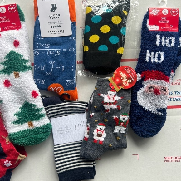 J. Jill Green and Blue Hosiery Collection - Picture 4 of 4